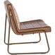 Anton Bravo Cognac Lounge Chair
